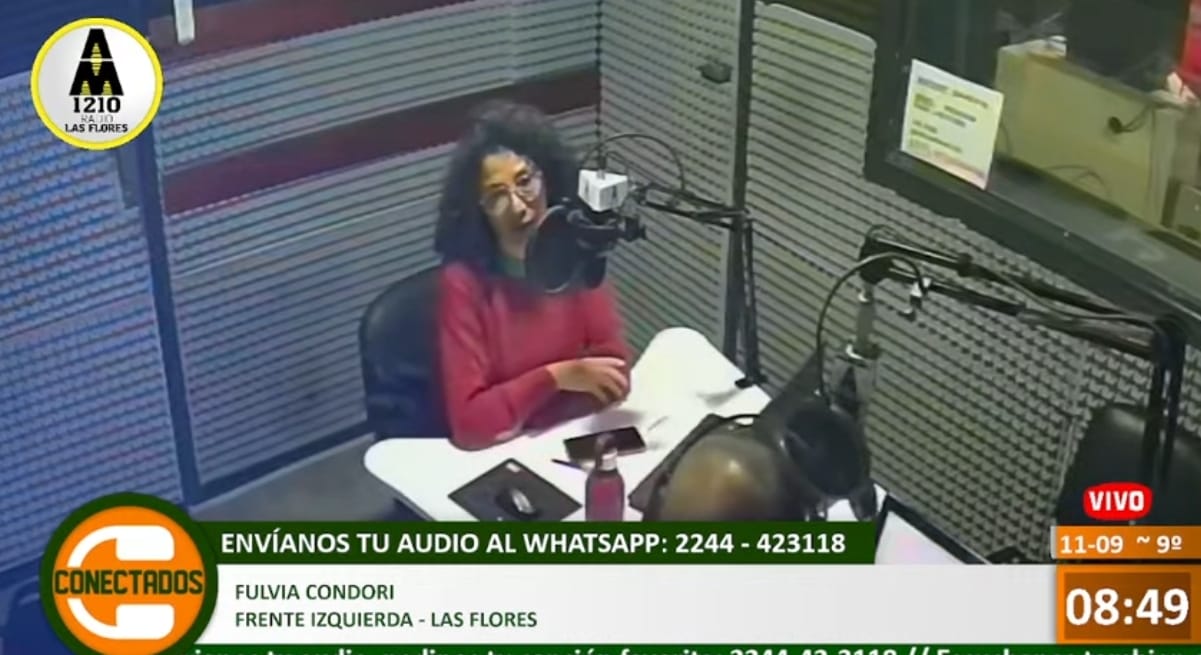 Fulvia Condori Paso Por Los Estudios De «Conectados» Y Hablo De Todo