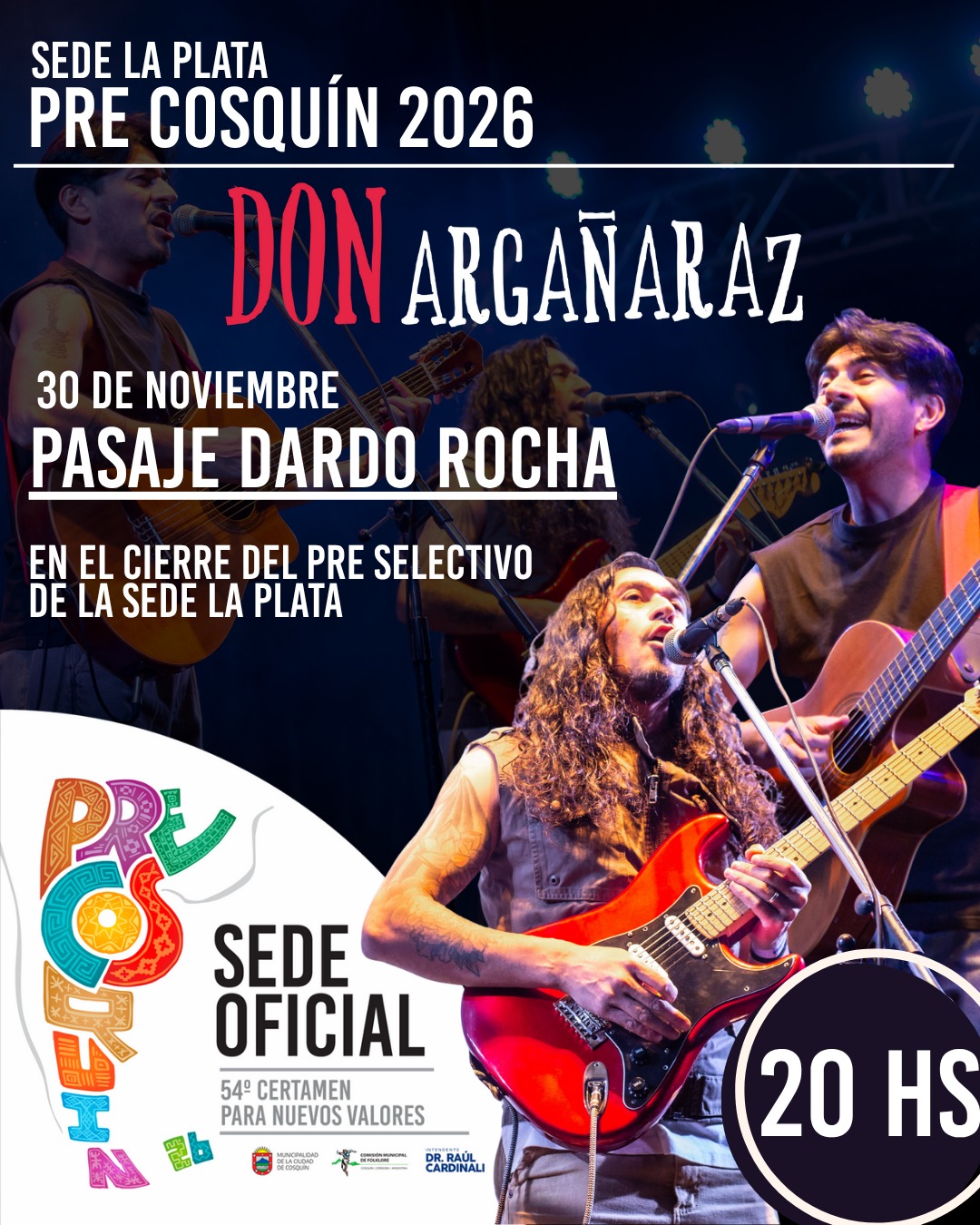 Pre Cosquin 2026 Sede La Plata-Dialogamos Con Luis Salamanca