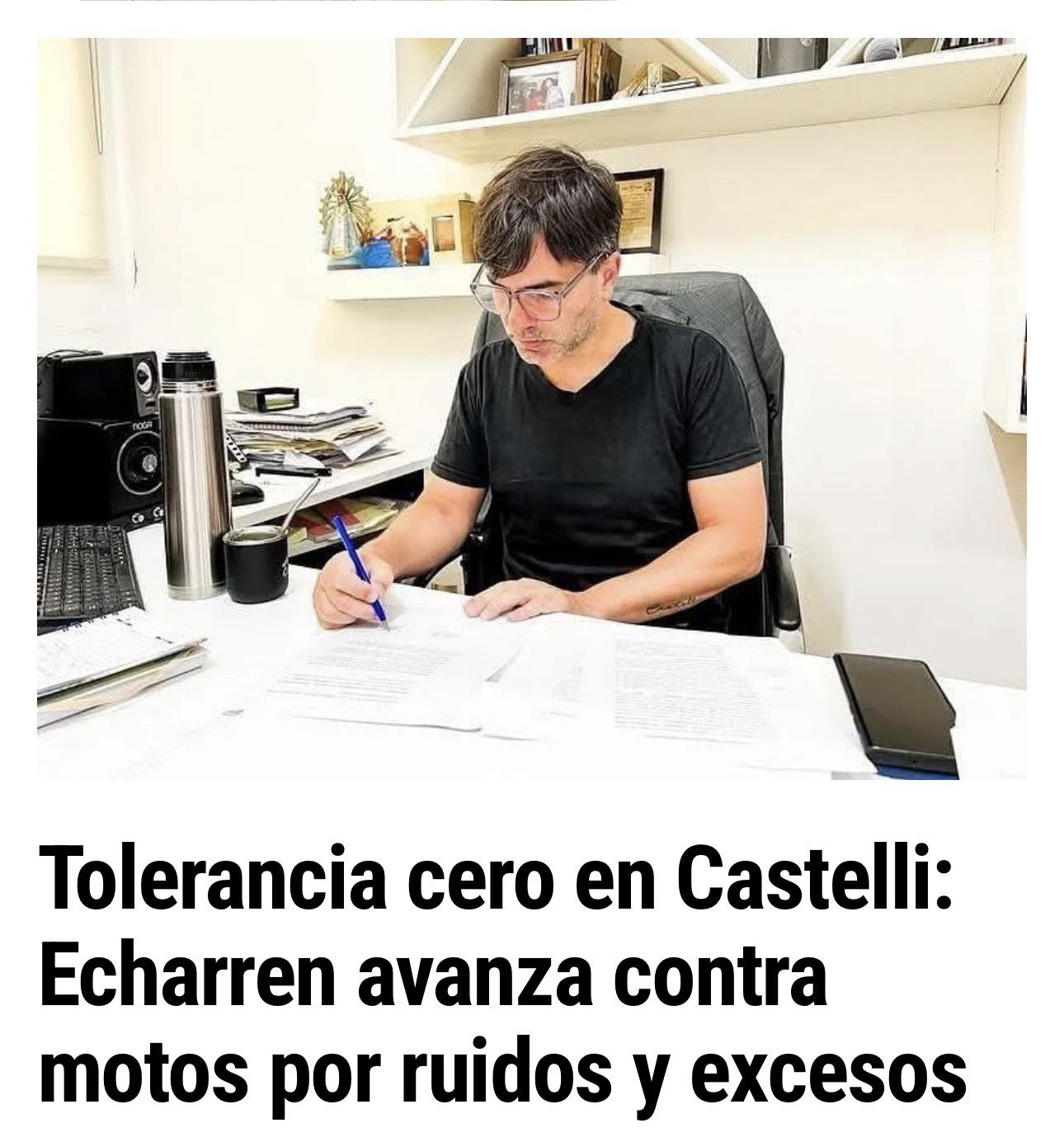 MANO DURA CONTRA MOTOS RUIDOSAS