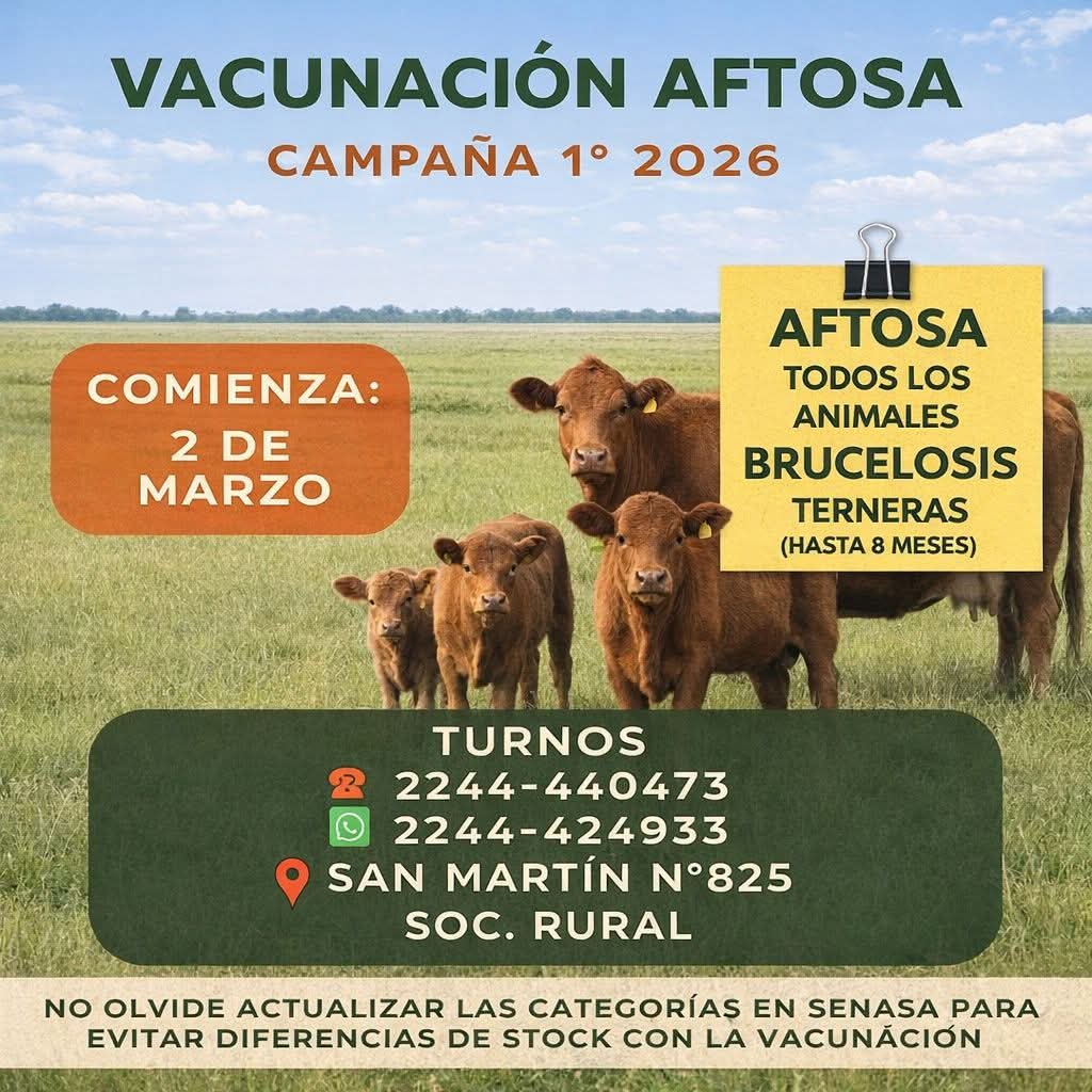 Dialogamos Con Roberto Etcheverry-Campaña Vacunacion Aftosa