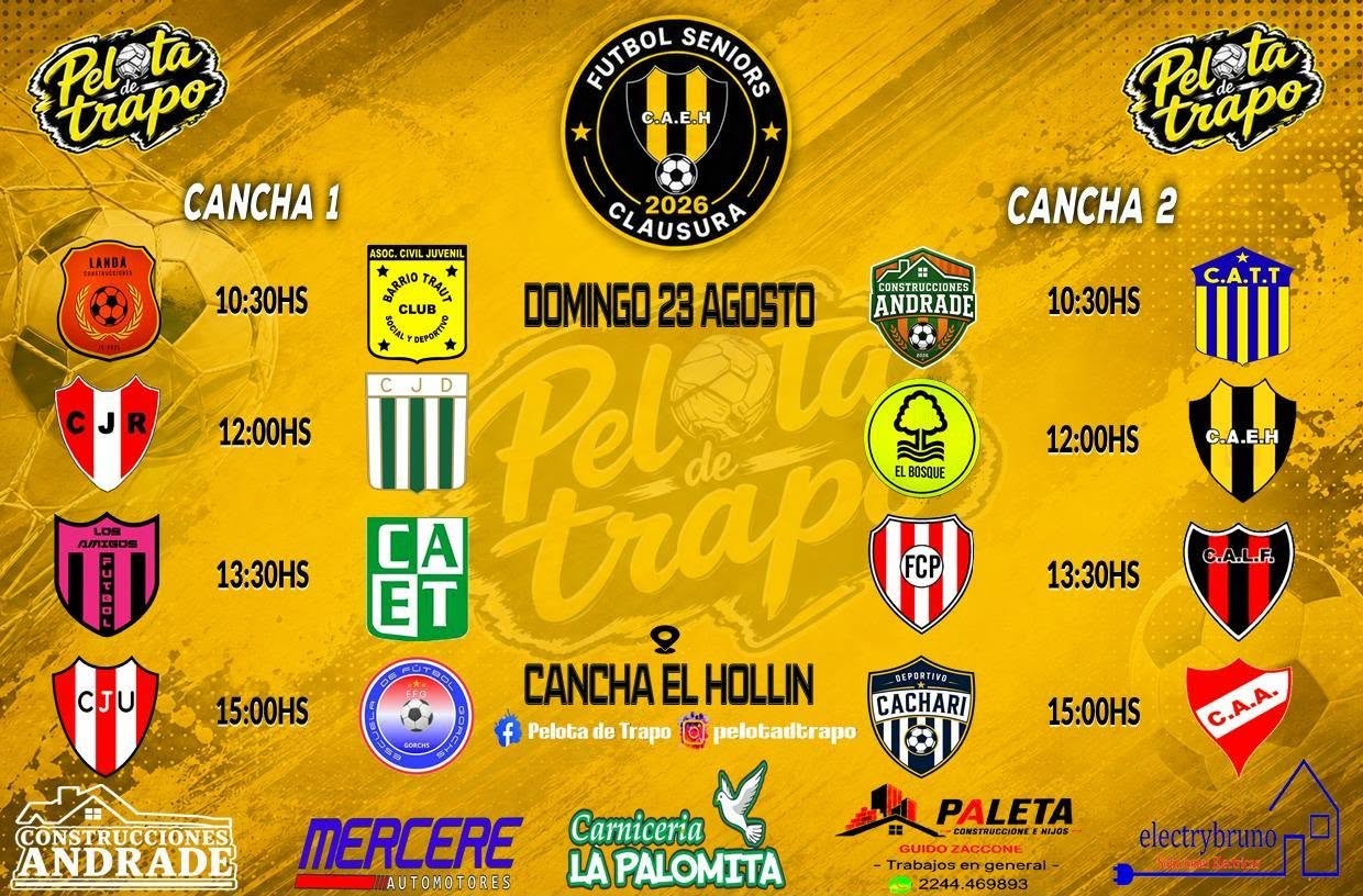 Regresa El Futbol Senior En El Predio Del Hollin- Fecha Numero 2 – Hugo Arrambide Nos Cuenta Todo